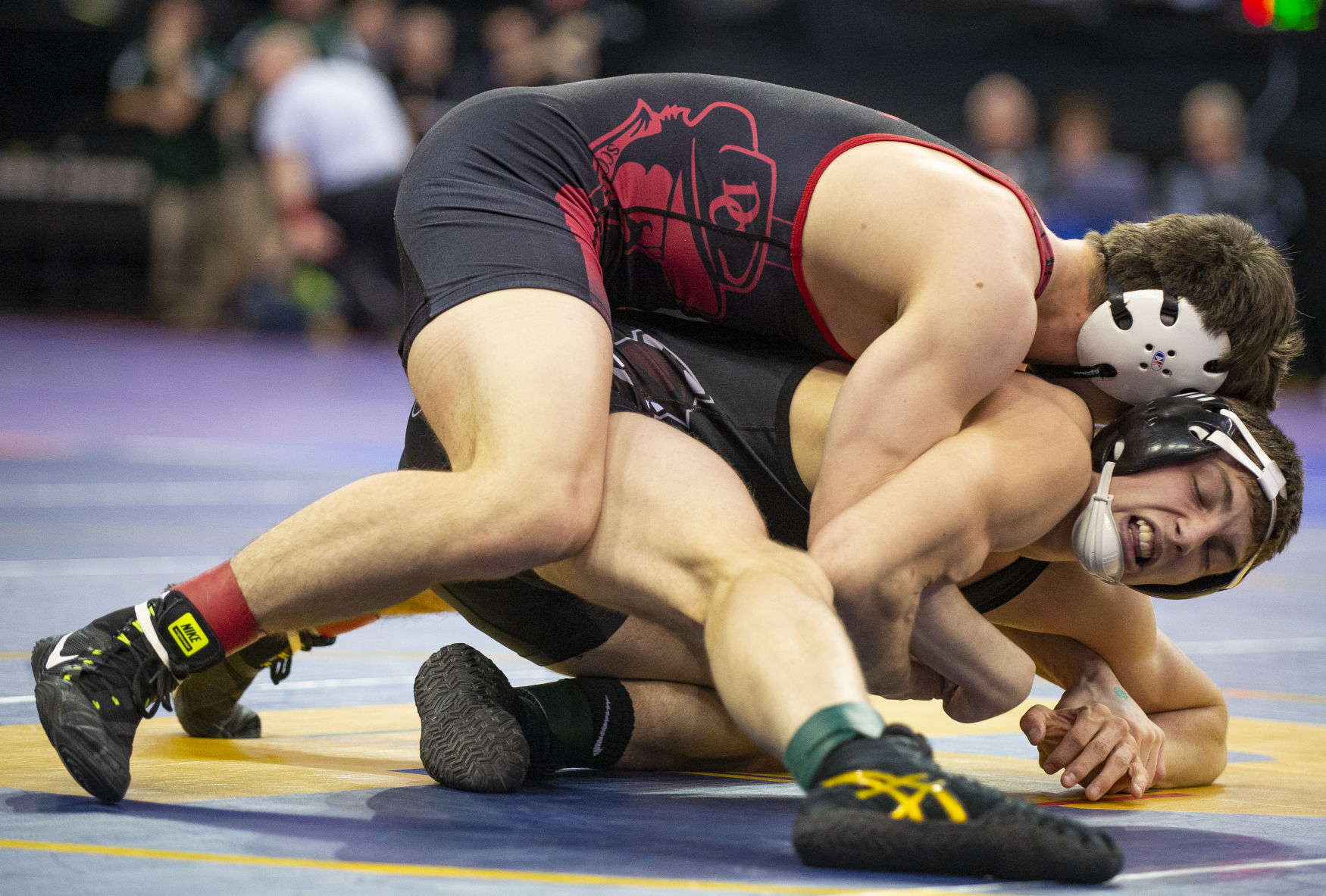 State wrestling semifinals, 2.15